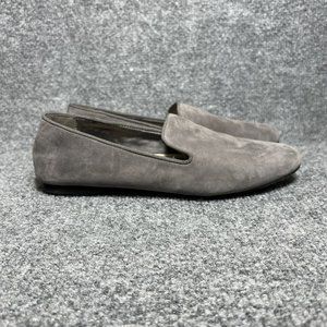 Birdies Starling Flats Womens 7 Gray Suede Slip On Shoes